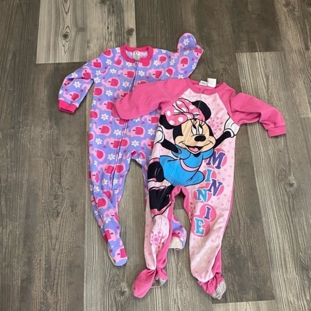 Gerber Full Fleece Footsies Pajama Bundle 3T‎